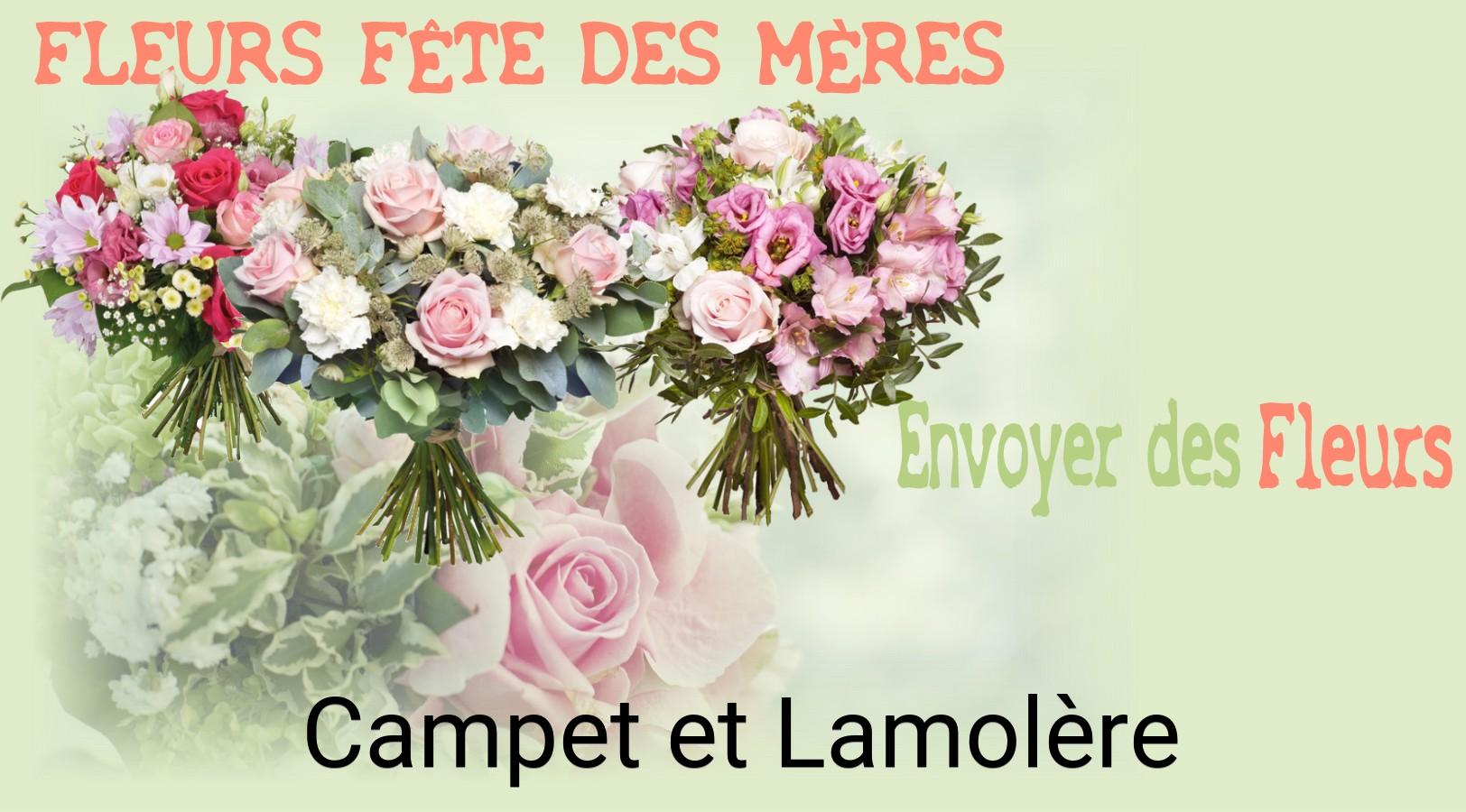 Bouquet de Fête des Mères livré à Campet-et-Lamolère